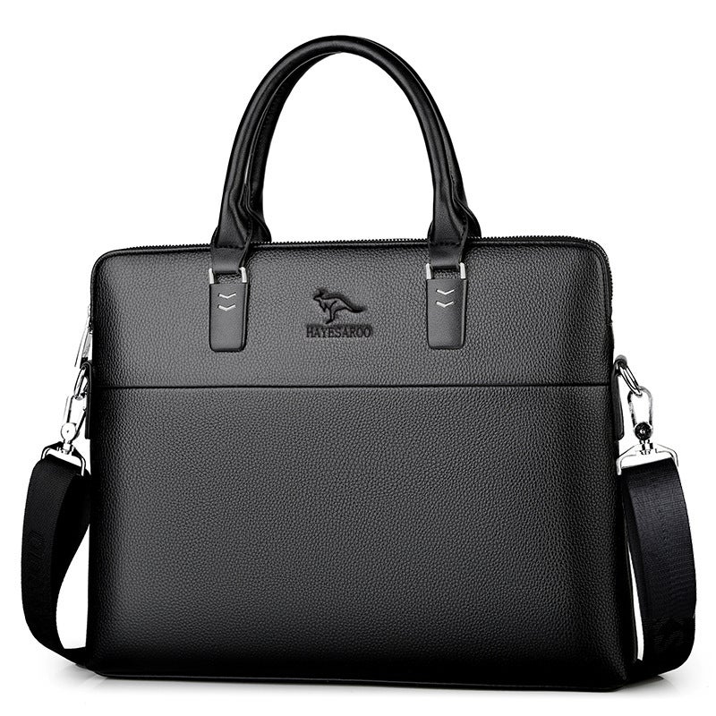 Men'S Bags, Handbags, Horizontal Business Briefcases, Leather Bags, Shoulder Crossbody Bags, Business Portable Briefcases, Dropshipping - Image 2