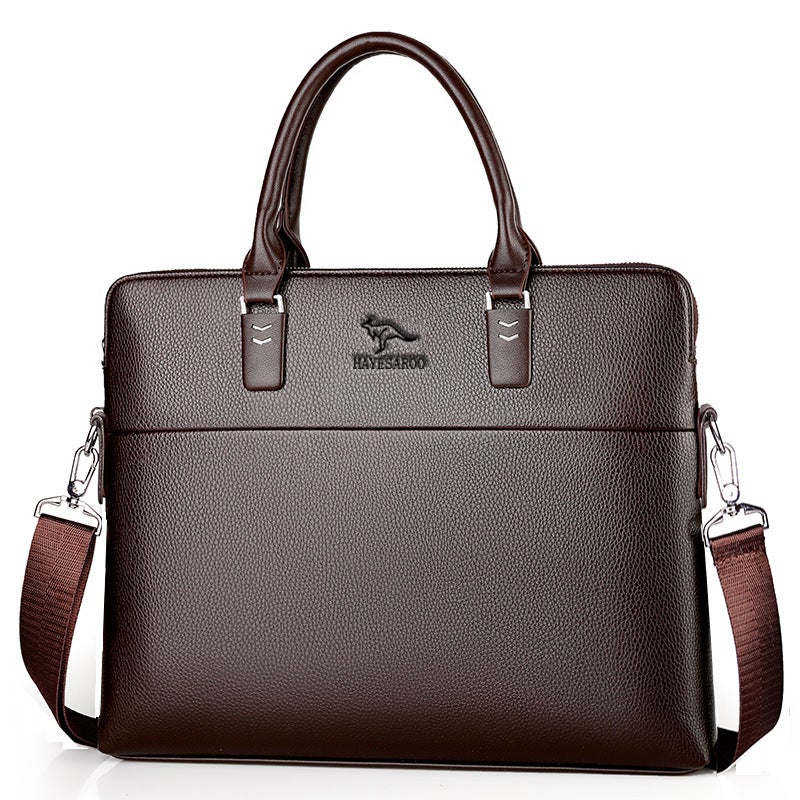 Men'S Bags, Handbags, Horizontal Business Briefcases, Leather Bags, Shoulder Crossbody Bags, Business Portable Briefcases, Dropshipping - Image 5