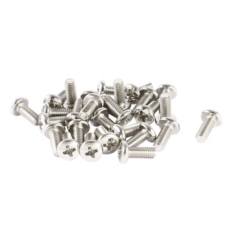 YXQ 78pcs TV LCD Monitor Mounting Phillips Head Screws M4 x 10mm - Image 1
