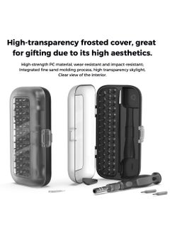 ProOne ProOne Screwdriver Set, 48 in 1 Mini Screwdriver, Magnetic Driver Bits Set, Set, S2 Alloy Steel Pocket Manual Screwdriver Tool Set, Repair Tool Kit - Aluminum Shell  - Image 5