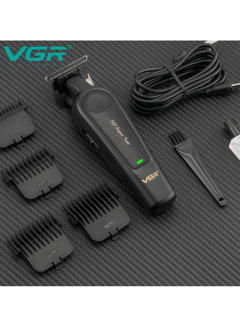 VGR V-995 Hair Clipper with 4 trimmer combs, works up to 300 minutes or 5 hours continuously with a power of 2000 mAh - Image 2