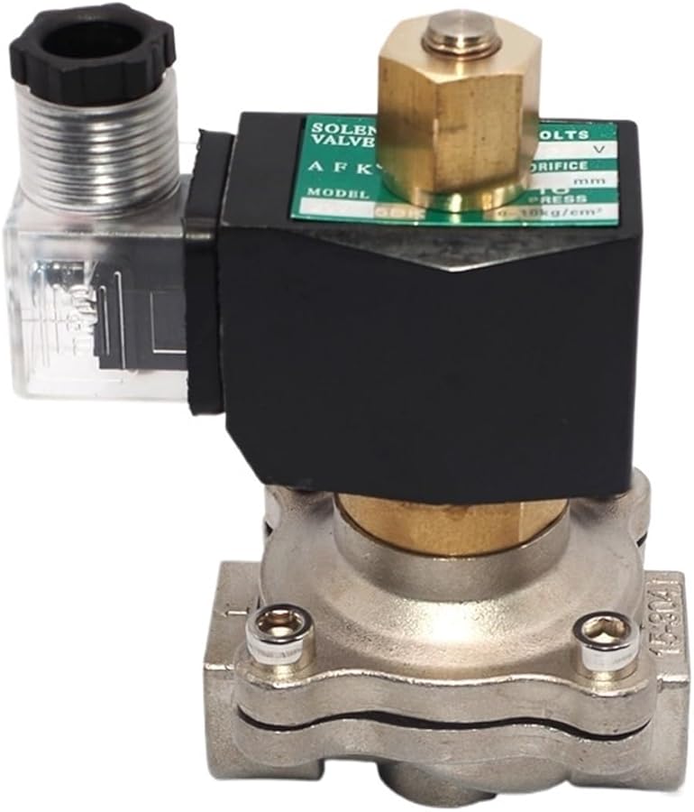 1 2 Inch Stainless Steel Normally Open Solenoid Valve NPT AC120V Water Electric Valve - Image 2