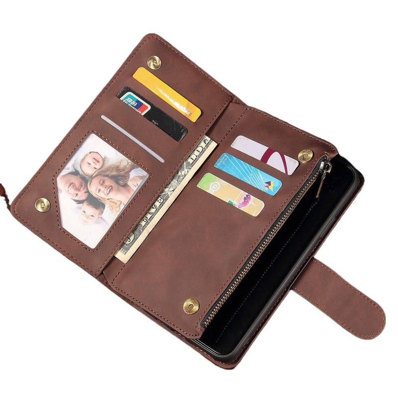Protective Case | Brown Leather Texture | Shockproof Cover for iPhone 16 / 16 Plus / 16 Pro / 16 Pro Max | Skin Feel - Image 4