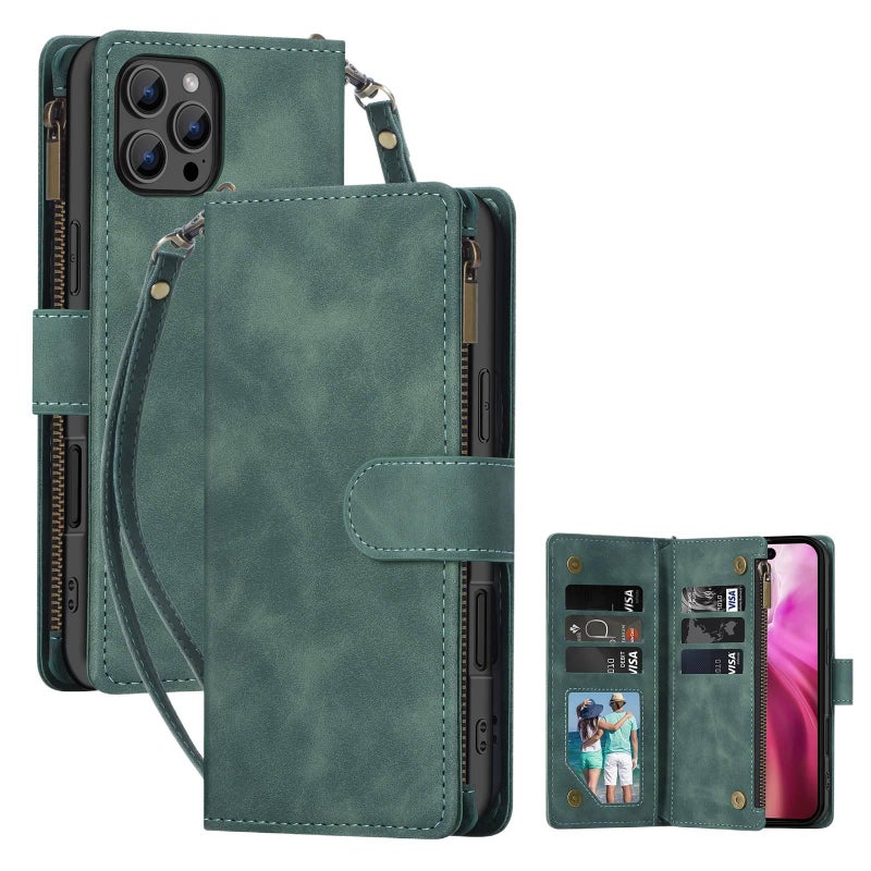 Protective Case | Brown Leather Texture | Shockproof Cover for iPhone 16 / 16 Plus / 16 Pro / 16 Pro Max | Skin Feel - Image 2