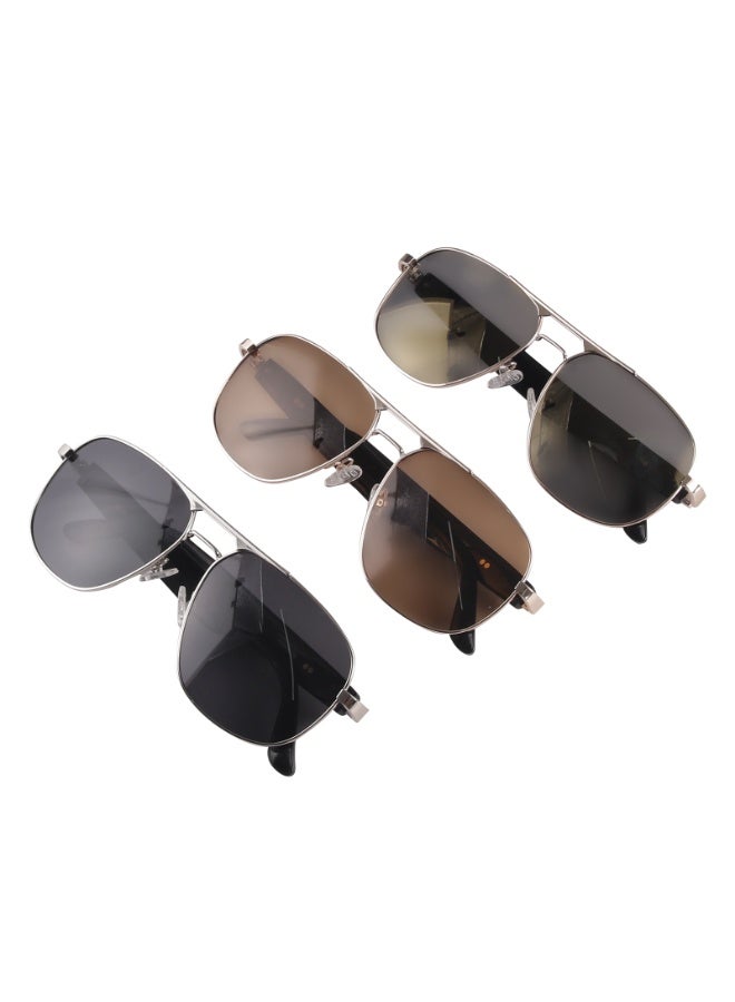 General Smart Bluetooth Sunglasses GS02 Intelligent Audio UV Resistant Glasses Smart Chip UV400 Protection Glasses and Earphones Bluetooth 5.4 Intelligent Control Operation Bilateral Stereo Dual Magnetic Charging Outdoor Sports Talking on The Phone Listening to Music Remote Camera When Navigating Playing Games Right-Hand Assistant  - Image 4