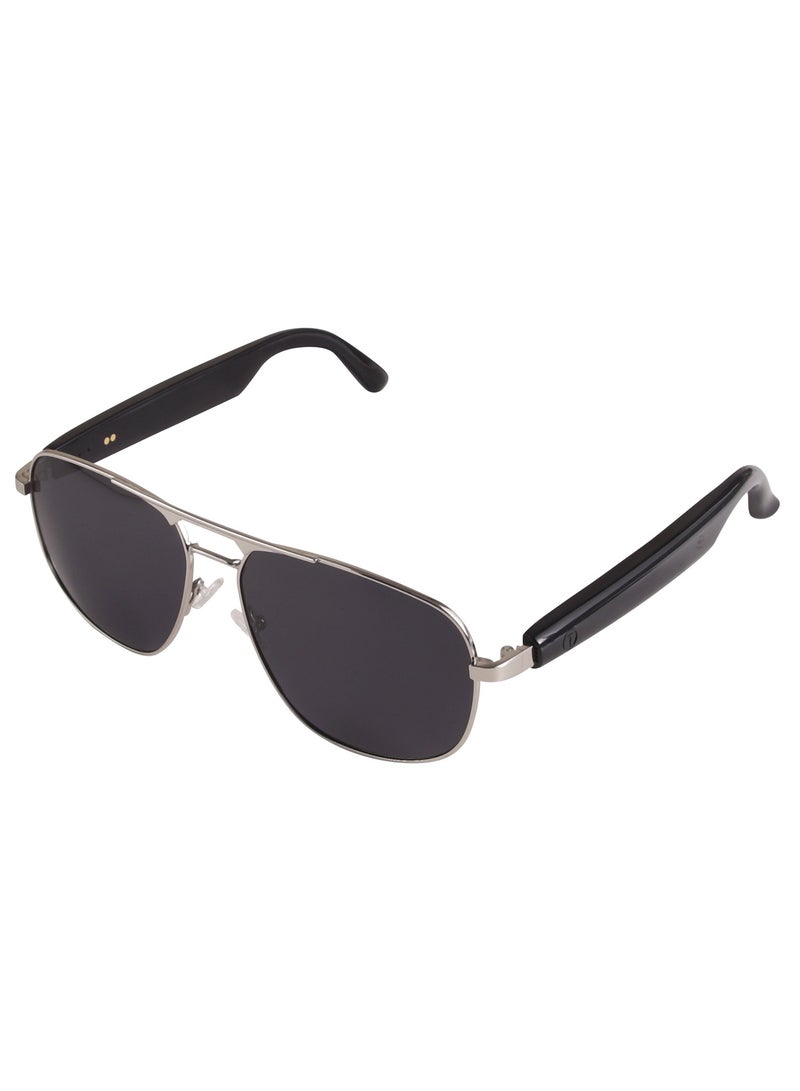 General Smart Bluetooth Sunglasses GS02 Intelligent Audio UV Resistant Glasses Smart Chip UV400 Protection Glasses and Earphones Bluetooth 5.4 Intelligent Control Operation Bilateral Stereo Dual Magnetic Charging Outdoor Sports Talking on The Phone Listening to Music Remote Camera When Navigating Playing Games Right-Hand Assistant  - Image 2