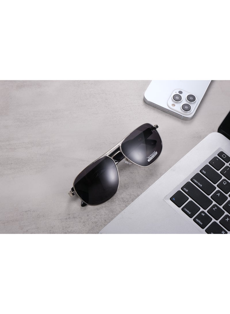 General Smart Bluetooth Sunglasses GS02 Intelligent Audio UV Resistant Glasses Smart Chip UV400 Protection Glasses and Earphones Bluetooth 5.4 Intelligent Control Operation Bilateral Stereo Dual Magnetic Charging Outdoor Sports Talking on The Phone Listening to Music Remote Camera When Navigating Playing Games Right-Hand Assistant  - Image 3