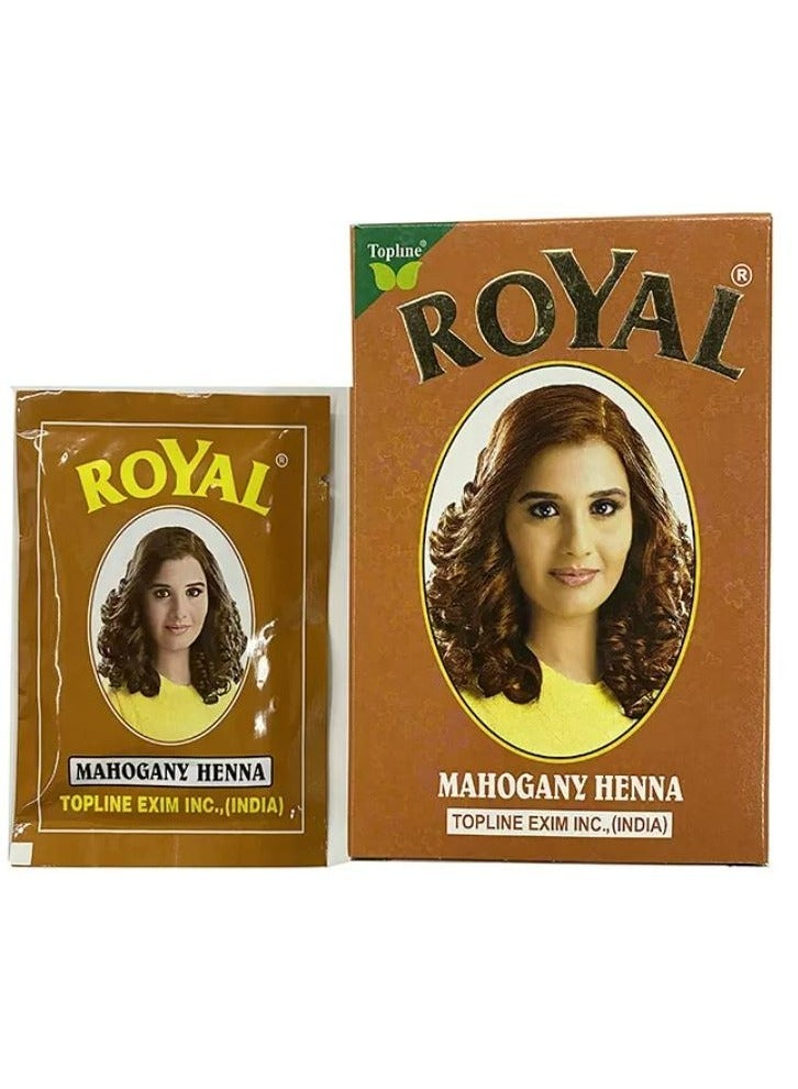 Royal Mahogany Henna Hair Color 60 g