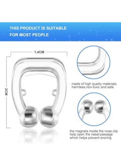 WANFAN Anti Snoring Devices 8PCS , Snore Stopper , Anti Snoring Nose Clip, Snoring Solution for Comfortable and Quieter Sleep, Stop Snoring  - Image 2
