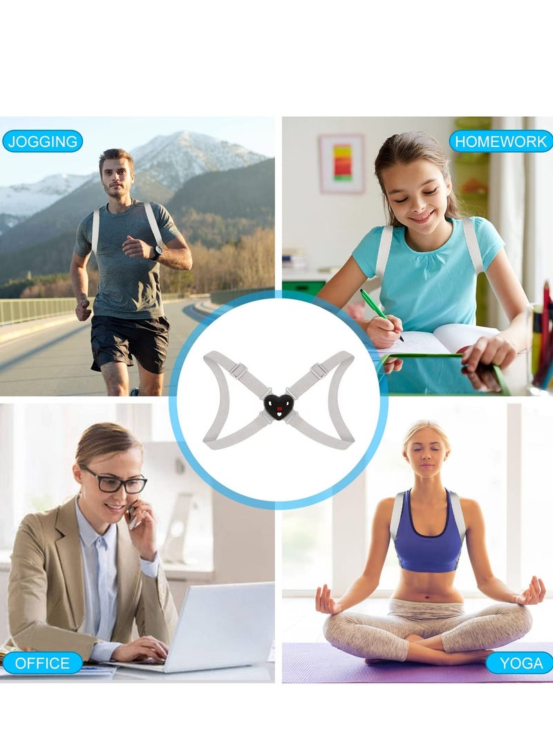 KASTWAVE Smart Orthosis Induction Correction Belt Adult and Child Sitting Posture Reminder Invisible Anti-hunchback - Image 2