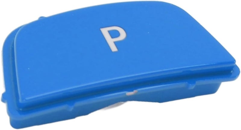 Gear Shift P Button Cover Trim for 3 Series F30 Left Hand Drive, Sporty Replacement, Durable ABS Material - Easy Installation, Sporty Interior Upgrade for Multiple Models (Blue) - Image 3