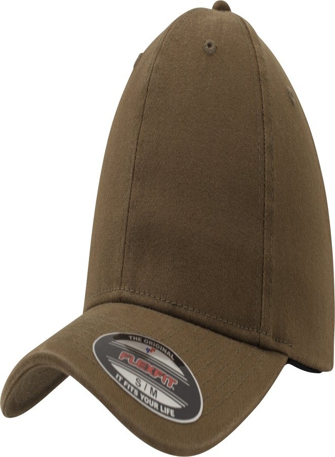 Flexfit Garment Washed Cotton Dad Hat Kappen, Loden, S/M - Image 1