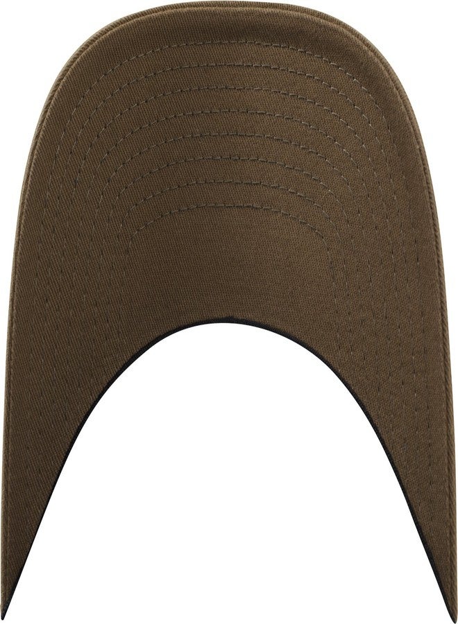 Flexfit Garment Washed Cotton Dad Hat Kappen, Loden, S/M - Image 5