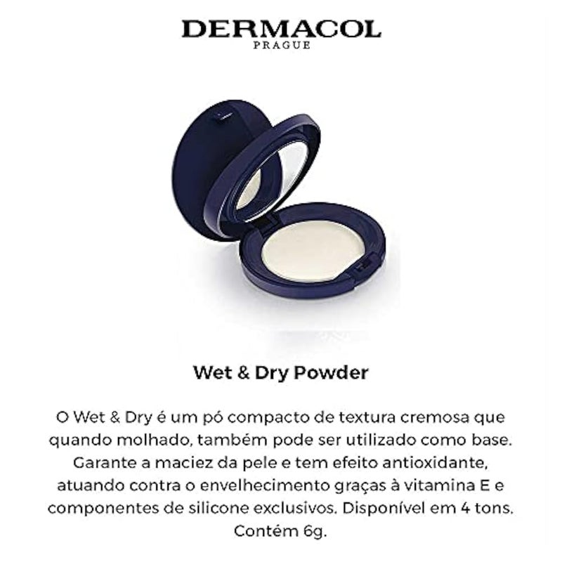 Dermacol Wet & Dry Powder Foundation, Shade 03 - Image 5