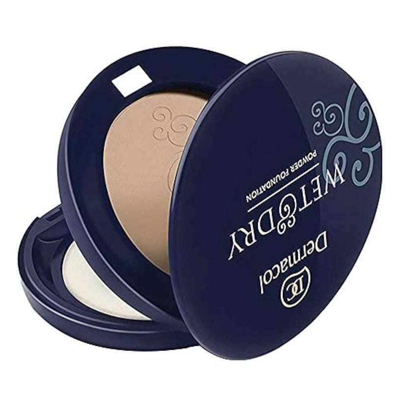 Dermacol Wet & Dry Powder Foundation, Shade 03 - Image 1
