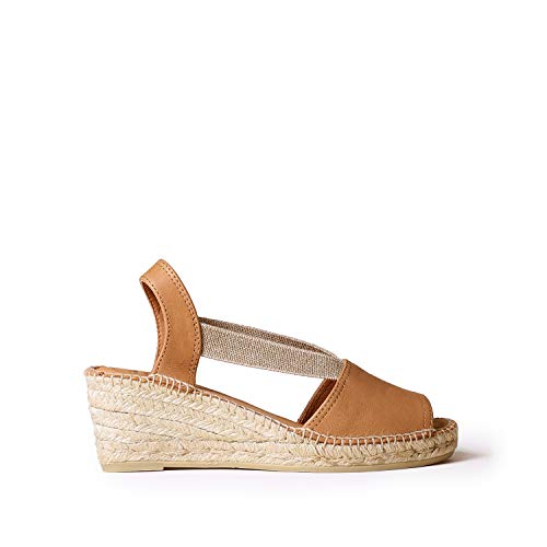 Toni Pons Leather Slingback Wedge Espadrille by TONI PONS - Image 1