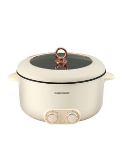 COOLBEAR Yuanyang Electric Hot Pot 6L Household Large Capacity Electric Cooker Multifunctional Hot Pot All-in-one Pot  - Image 1