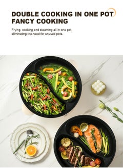 COOLBEAR Yuanyang Electric Hot Pot 6L Household Large Capacity Electric Cooker Multifunctional Hot Pot All-in-one Pot  - Image 5