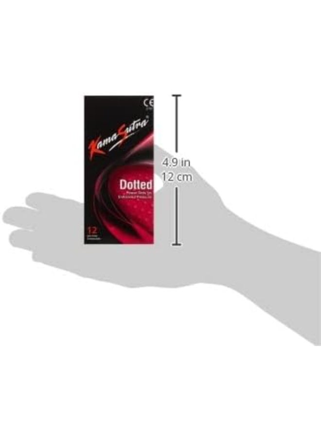 Kamasutra 12-Piece Dotted Condoms - Image 2