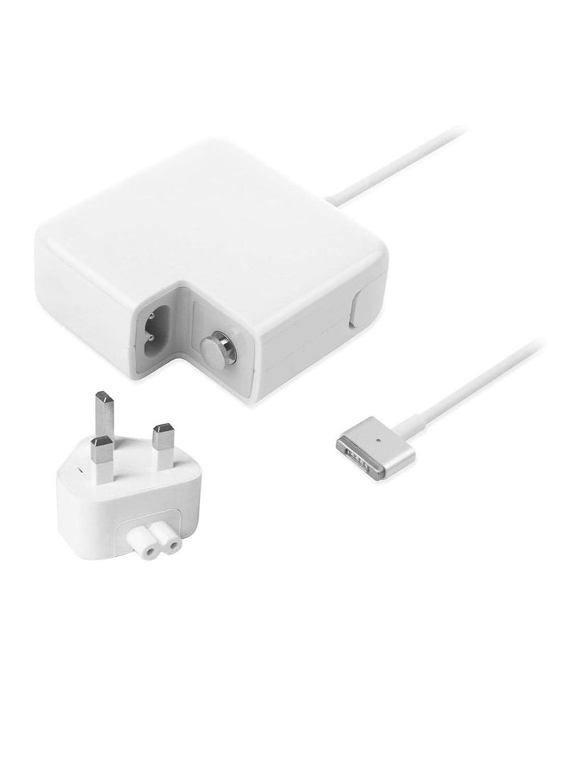 Zexen MagSafe 2 Charger 45W Replacement Power Adapter for MacBook Air, UK Plug 14.85V, 3.05A [A1244]