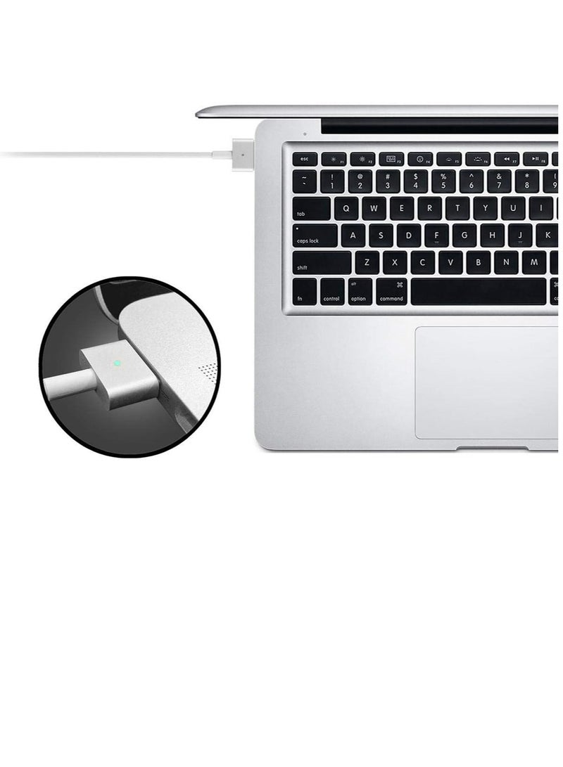 Zexen MagSafe 2 Charger 45W Replacement Power Adapter for MacBook Air, UK Plug 14.85V, 3.05A [A1244]