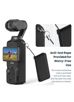 Generic SYOSI for DJI Osmo Pocket 3 Soft Silicone Case, Silicone Protective Case Cover for DJI Pocket 3 Camera, Scratch - Resistant Protective Sleeve for DJI Pocket 3 Accessories (Black)  - Image 4