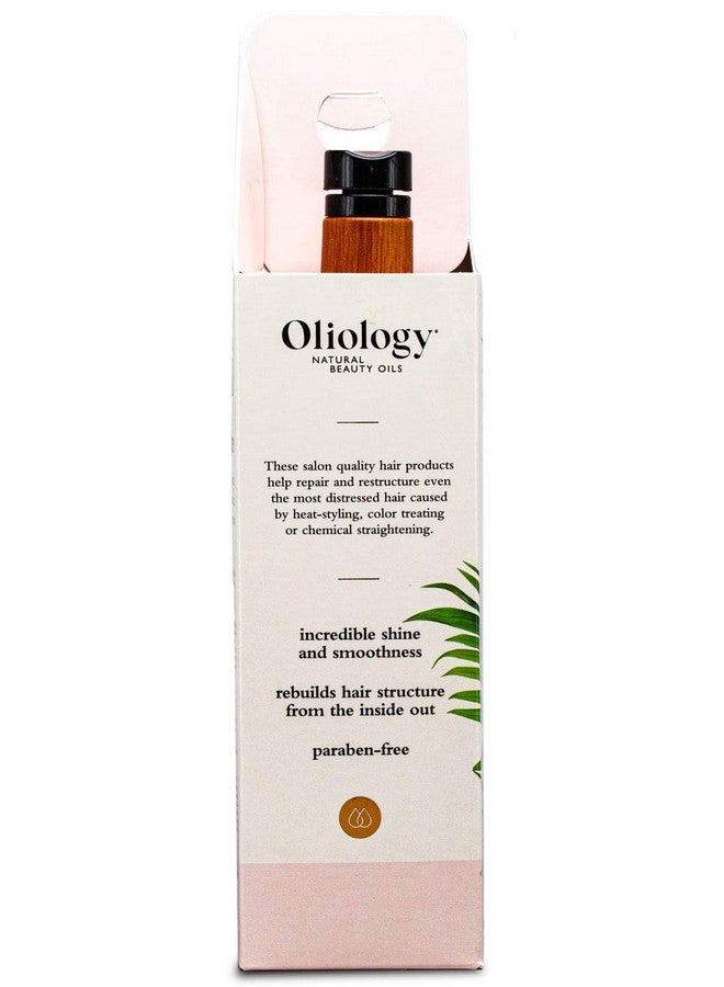 Oliology Nutrient Rich Coconut Oil Shampoo & Conditioner Combo Pack Helps Restore Damaged Hair Provides Intense Shine Moisturizing Made In Usa Cruelty Free & Paraben Free (32Oz) - Image 5