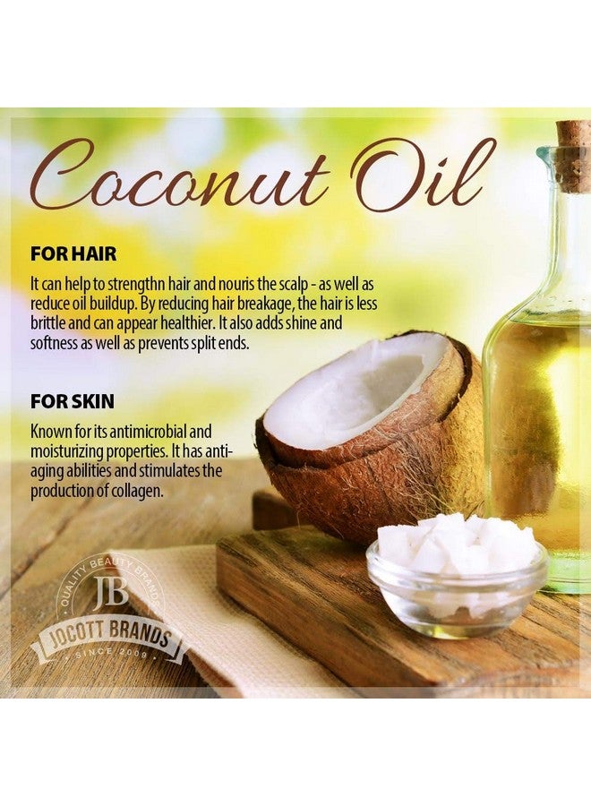 Oliology Nutrient Rich Coconut Oil Shampoo & Conditioner Combo Pack Helps Restore Damaged Hair Provides Intense Shine Moisturizing Made In Usa Cruelty Free & Paraben Free (32Oz) - Image 3