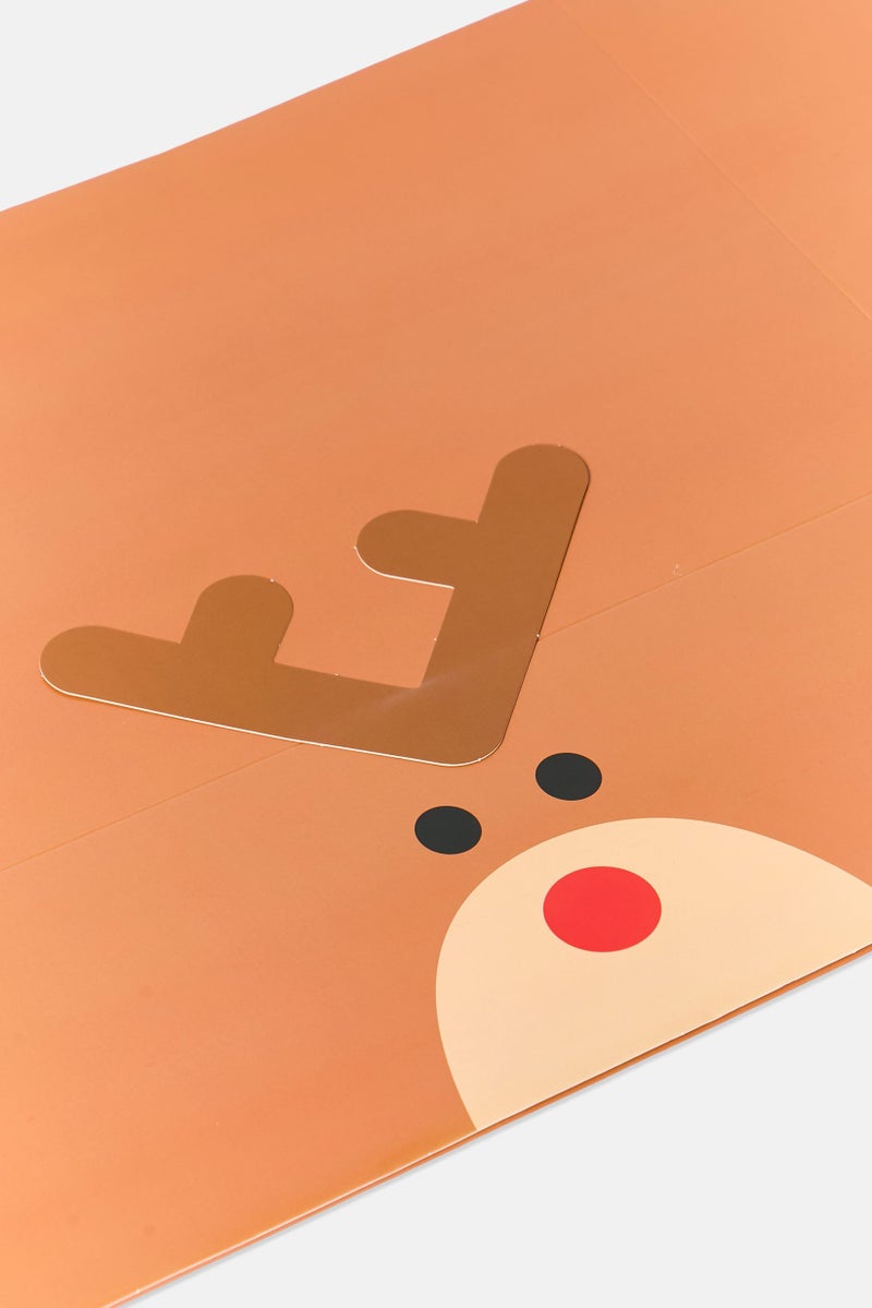 Muy Mucho Reindeer Foldable Box, Brown - Image 3