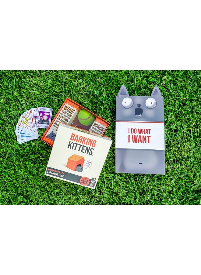 Exploding Kittens LLC Barking Kittens Expansion Pack by Exploding Kittens, Original Game Required - 2-5 Players - Ages 7+ - 15 Minutes to Play - Party Game, Ideal for Family Night, Kids and Adults  - Image 2