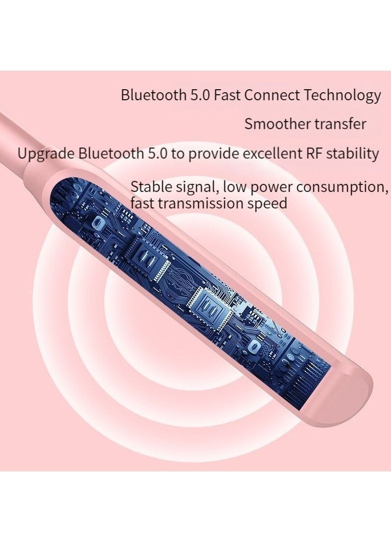 Generic New Bluetooth G02 Headphones Wireless Noise Canceling Earplugs In-Ear Sports Headphones Black  - Image 4