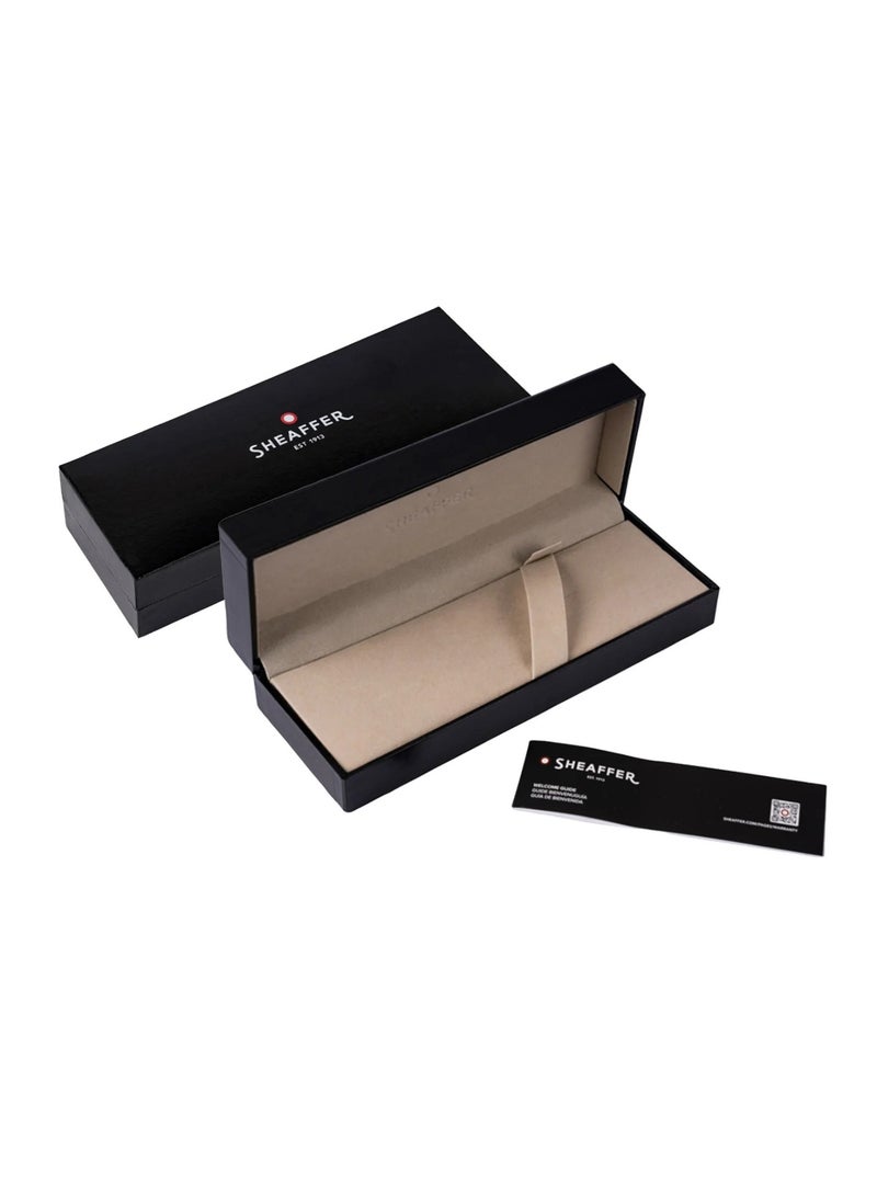 SHEAFFER Ballpoint Pen With Twist Mechanism Matte Brushed Chrome - Image 3