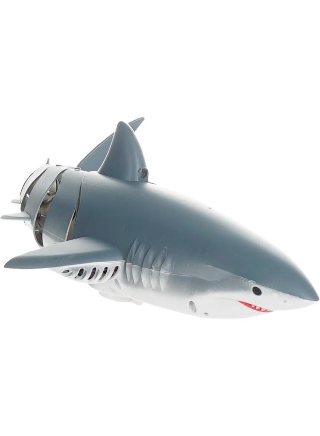 Remote Control Shark Toy, Grey Electronic Swimming Fish with Wireless Controller, Realistic RC Robotic Marine Animal - Image 2