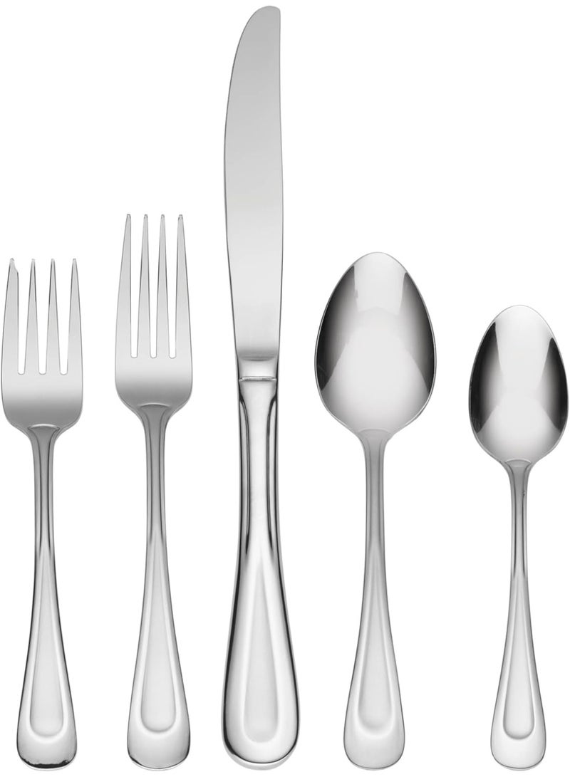 Oneida Satin Sand Dune 20-Piece Flatware Set, service for 4 - Image 1