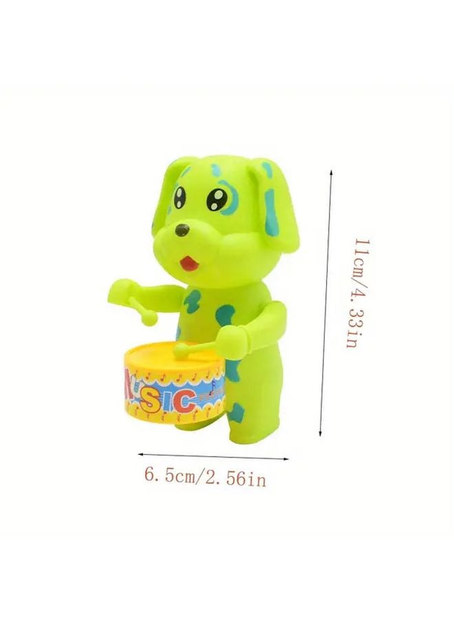 3pcs Cute Animal Drum Toys Self Drumming Spinning Party Classroom Gifts - Image 3