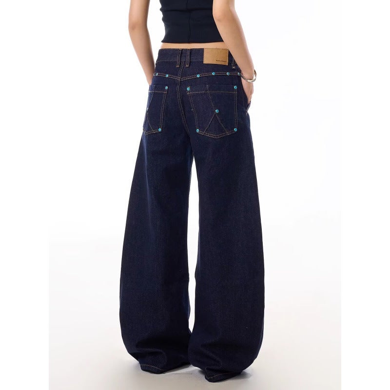 Unisex Casual Daily Denim Jeans - Image 5