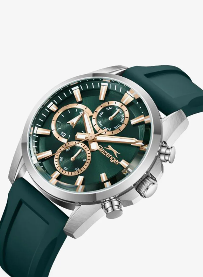 Slazenger Men's Silicone Multi Function Watch SL.9.2523.2.03 - 42 mm