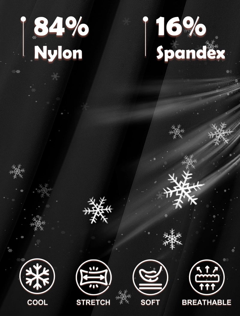 EXARUS 3 Pack Womens Butterfly Shorts Flowy Athletic 2 in 1 Running Dance Workout Tennis Gym Preppy Black White Pink L - Image 4