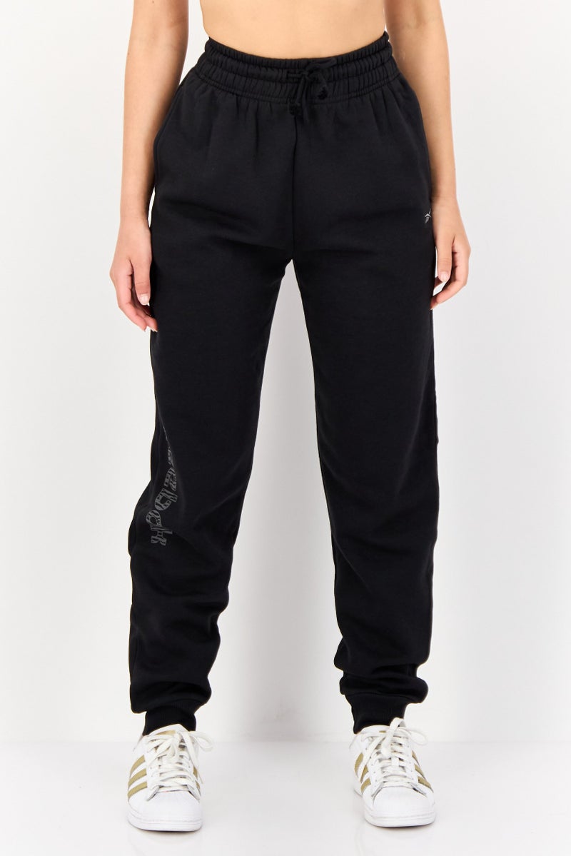 Reebok Women Sportswear Fit Outdoor Sweatpants, Black  - Image 1