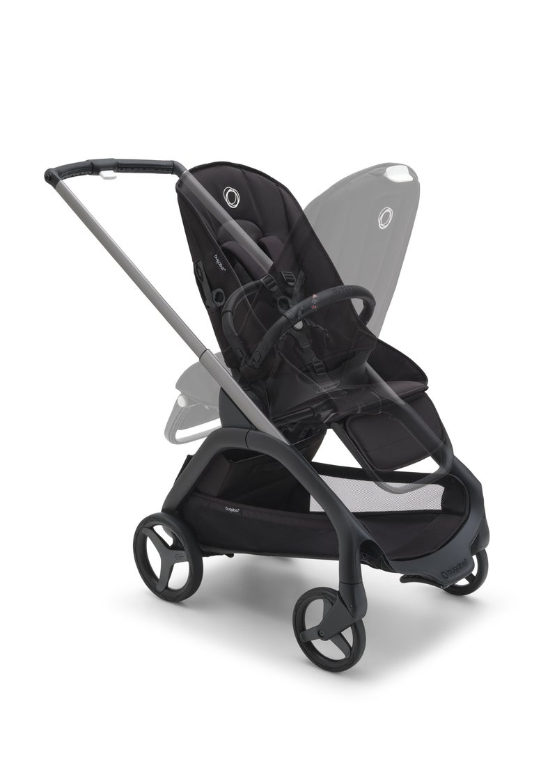Bugaboo - Dragonfly Stroller - Black/Midnight Black - Image 1