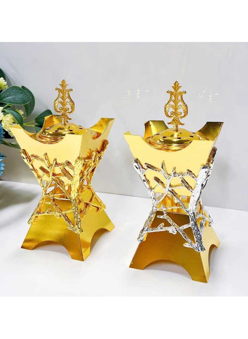Bakhoor BoSidin Elegant Design Incense Burner Arabic Oud Holder for Home and Office Fragrance - Image 2