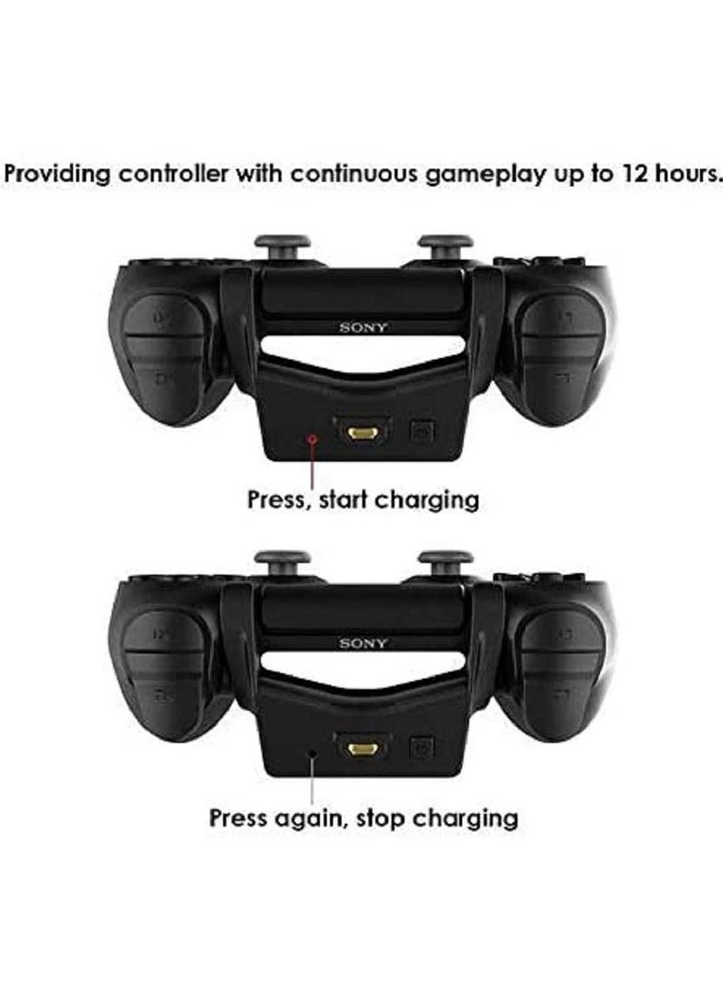 GameSir - GameSir Playstation 4 Battery Pack, GameSir Playstation Battery Pack, Rechargeable Smart Game Charger, Battery Pack Fully Charges in 2 Hours, PlayStation 4 / PS4 Slim / PS4 Pro Controller - Image 1