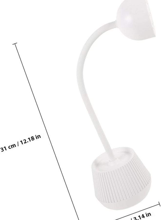 24W مصباح LED لطلاء الأظهار الهلامي على شكل عنق الإوزة لصالون المنزل، أداة تجفيف طلاء الأظافر الهلامي للعناية بالأظافر - Image 3