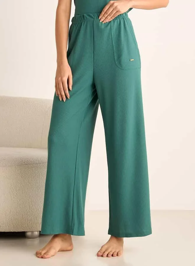 سبلاش فيڤ Ribbed Hooded T-shirt and Pyjama Set