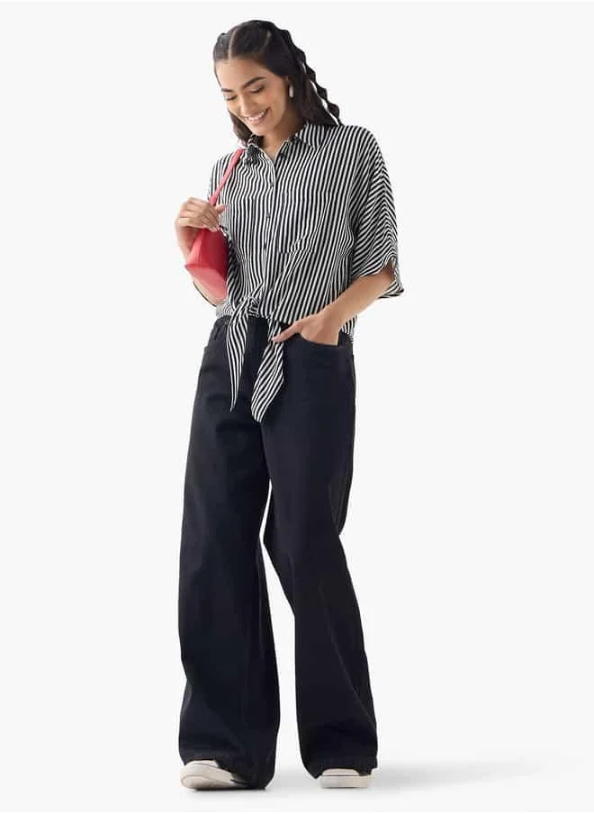 لي كوبر Lee Cooper Striped Shirt with Pockets