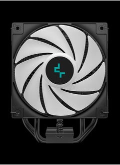 DEEPCOOL AG400 DIGITAL BK ARGB Air Cooler - 120mm Fan, 4 Heatpipes, 500-2100 RPM, 75.89 CFM, 31.6 dB(A), Addressable RGB, Hydro Bearing, 636g, 125×92×152.7 mm, 4-pin PWM, 12V/5V, USB 2.0/3-pin Connector | R-AG400-BKADMN-G-1  - Image 5