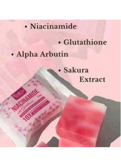 BMRS Niacinamide Premium Whitening Soap 70g  - Image 2