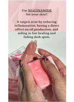 BMRS Niacinamide Premium Whitening Soap 70g  - Image 3