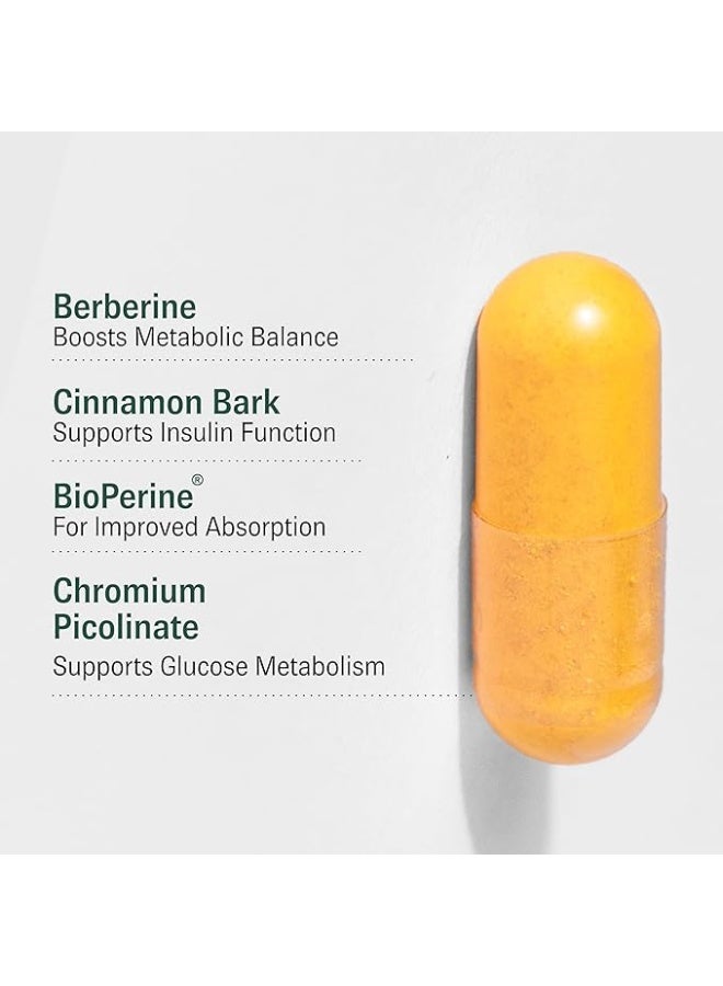 Vital Haven Sugar Control Supplement Berberine + Cinnamon + Chromium – UK Made Blood Sugar Support Capsules for Glucose Metabolism, Energy, Carb Balance, Weight Management & Insulin Support - Image 2
