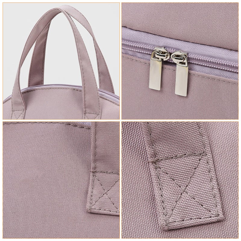 2 pcs Baby Bottle Tote Bag Polyester Zipper Storage Bag Keeping Bag - Image 2